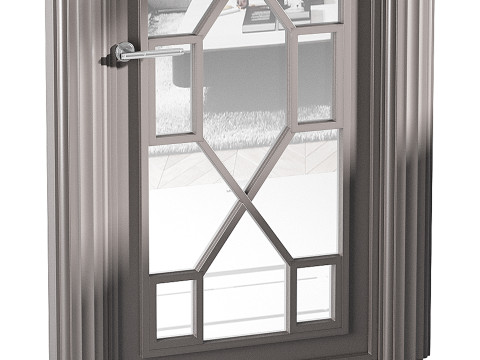 Modern entrance door 45 3D 模型