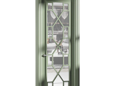 Porta de entrada moderna 45 Modelo 3D