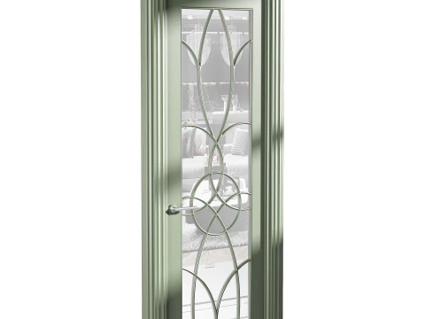 Modern entrance door 46 3D Model