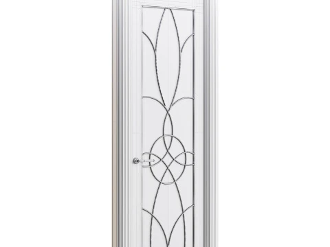 Modern entrance door 46 3D Model