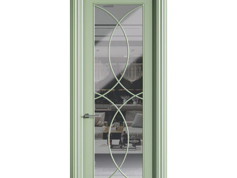 Porta de entrada moderna 47 Modelo 3D