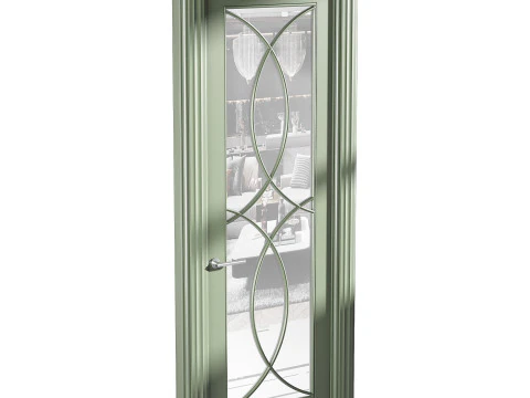 Porta de entrada moderna 47 Modelo 3D