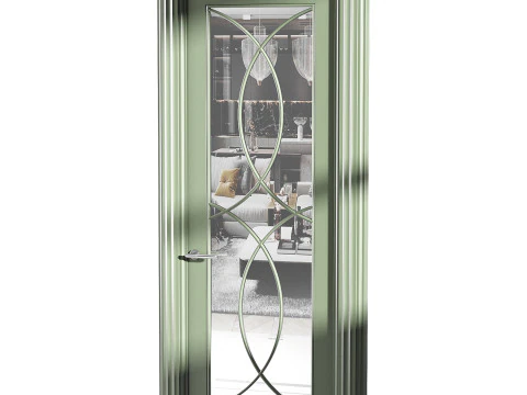 Porta de entrada moderna 47 Modelo 3D