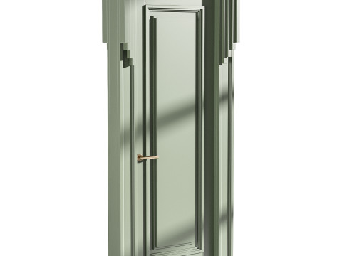 Modern entrance door 48 3D Model
