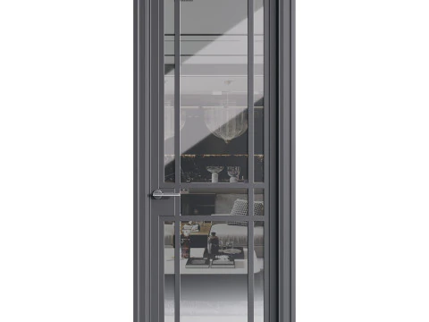 Porta de entrada moderna 50 Modelo 3D