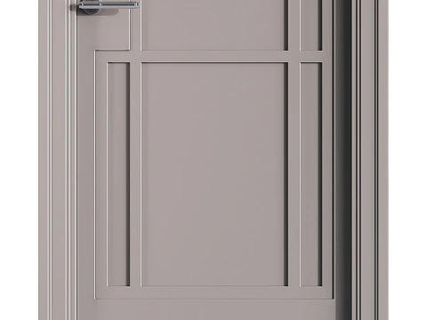 Porta de entrada moderna 50 Modelo 3D