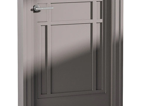 Porta de entrada moderna 50 Modelo 3D