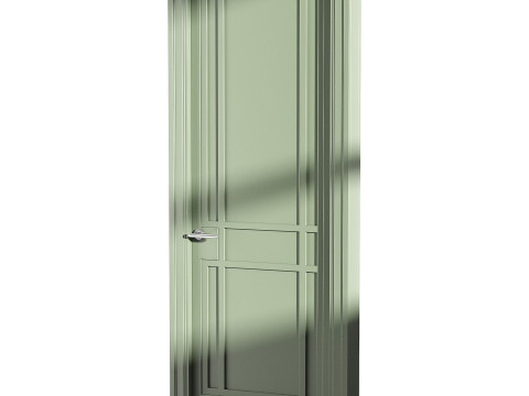 Modern entrance door 50 Model 3D