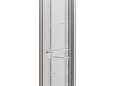 Porta de entrada moderna 50 Modelo 3D