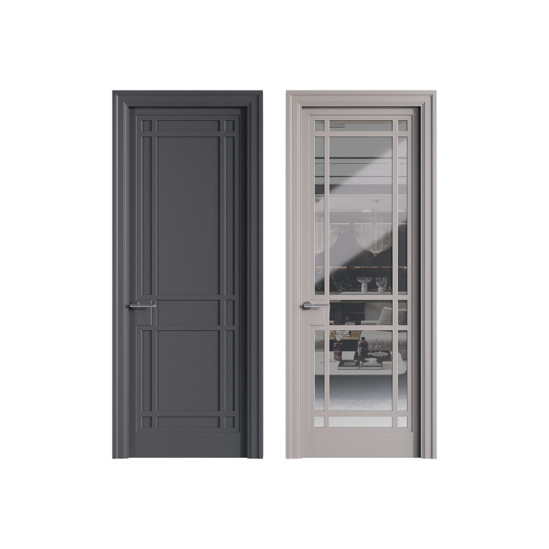 Modern entrance door 51 Model 3D .c4d .max .obj .3ds .fbx .stl .blend 