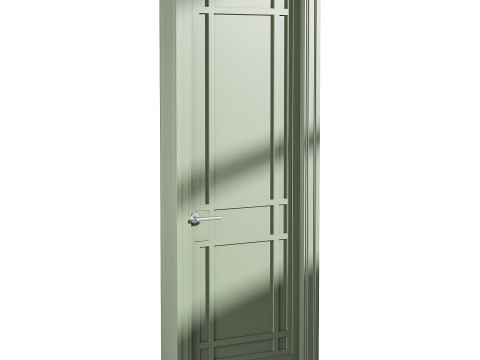 Modern entrance door 51 Model 3D