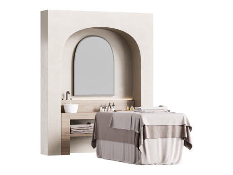 Modern spa and accessories 08 3D Модель