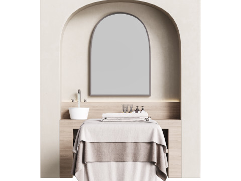 Modern spa and accessories 08 3D मॉडल