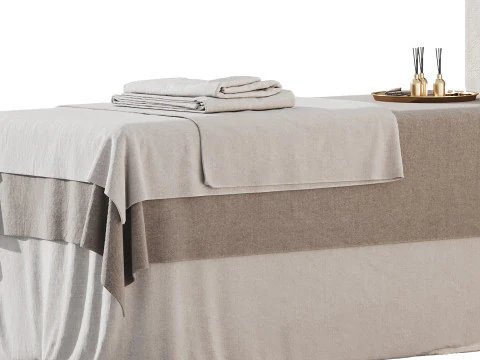 Modern spa and accessories 08 3D Model