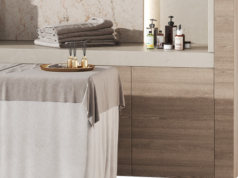 Modern spa and accessories 09 3D Model