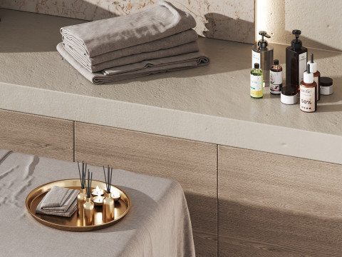 Modern spa and accessories 09 3D Model