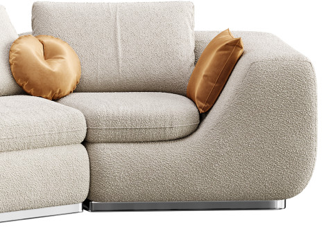 MODULAR CORNER SOFA 3D Model