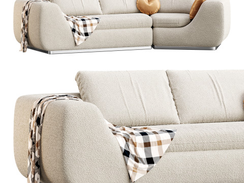 MODULAR CORNER SOFA 3D Model