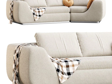 MODULAR CORNER SOFA 3D Model