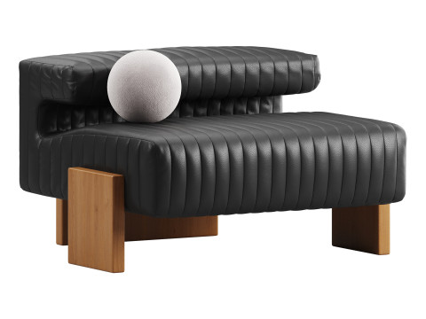 Moroso loveseat armchair Modelo 3D