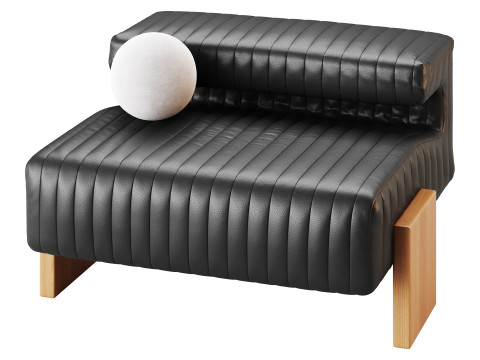 Moroso loveseat armchair Modelo 3D