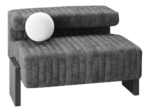 Moroso loveseat armchair Modelo 3D