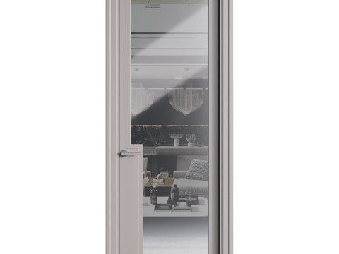 Modern entrance door 52 3D Модель