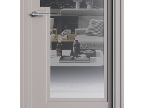 Modern entrance door 52 3D Модель