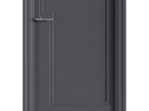Modern entrance door 52 3D Модель
