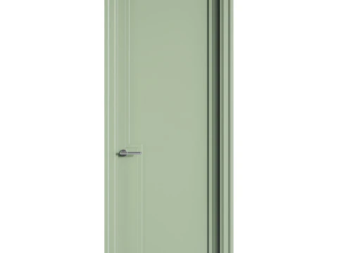 Porta de entrada moderna 52 Modelo 3D