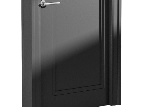 Modern entrance door 52 3D Модель