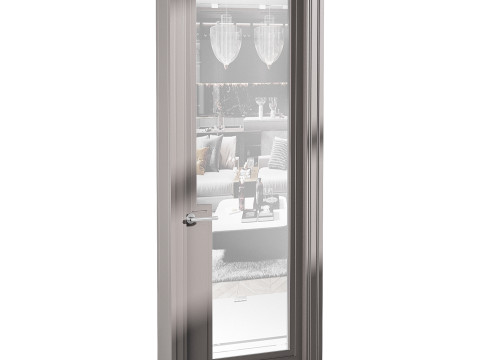 Modern entrance door 52 3D Модель