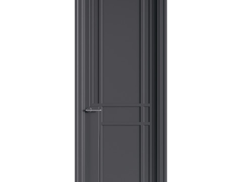 Modern entrance door 53 3D Model
