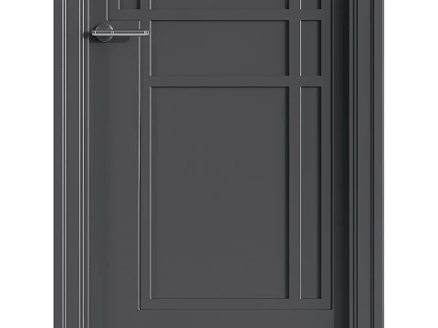 Porta de entrada moderna 53 Modelo 3D