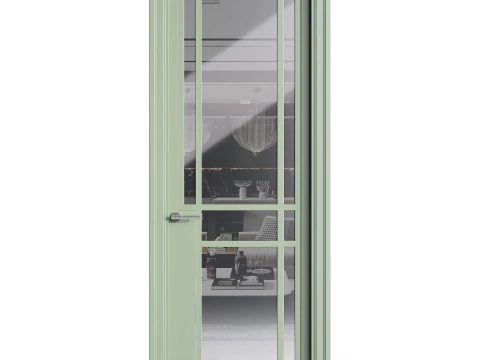 Porta de entrada moderna 53 Modelo 3D