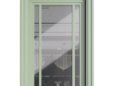 Porta de entrada moderna 53 Modelo 3D