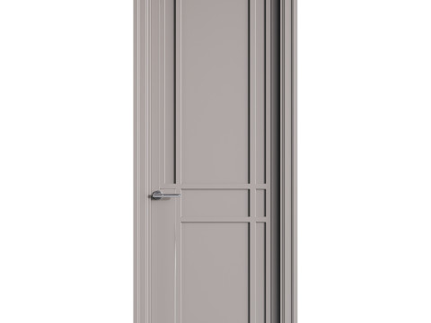 Modern entrance door 53 3D Model