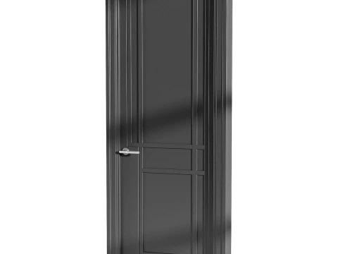 Porta de entrada moderna 53 Modelo 3D