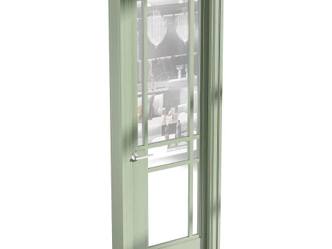 Porta de entrada moderna 53 Modelo 3D