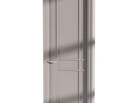 Modern entrance door 53 3D Model