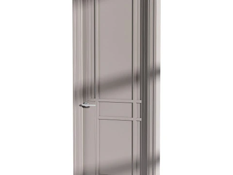 Porta de entrada moderna 53 Modelo 3D