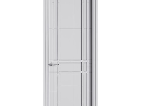 Modern entrance door 53 3D Model