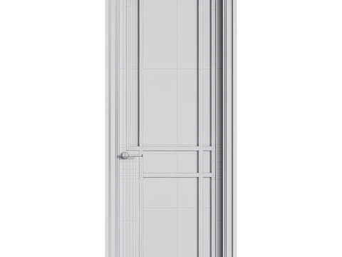 Porta de entrada moderna 53 Modelo 3D