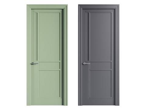 Modern entrance door 54 Modelo 3D
