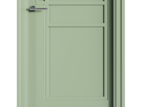 Modern entrance door 54 3D Модель