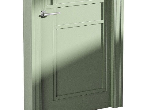 Modern entrance door 54 3D Модель