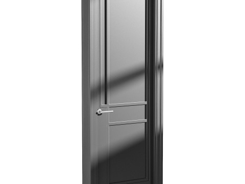 Modern entrance door 54 3D Модель