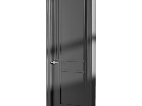 Porta de entrada moderna 54 Modelo 3D