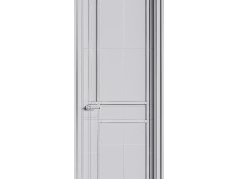 Modern entrance door 54 3D Модель