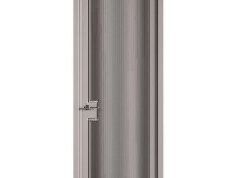 Modern entrance door 55 Modello 3D